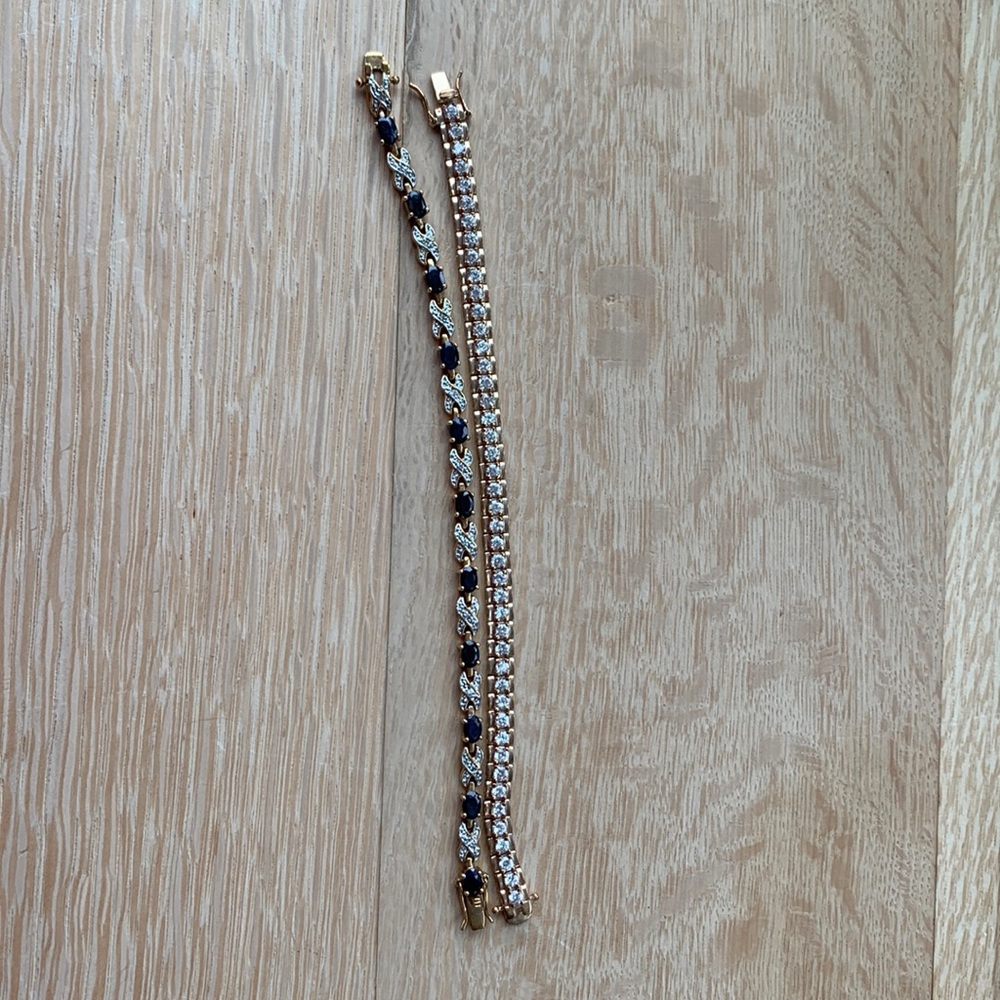 2x Tennis Bracelets